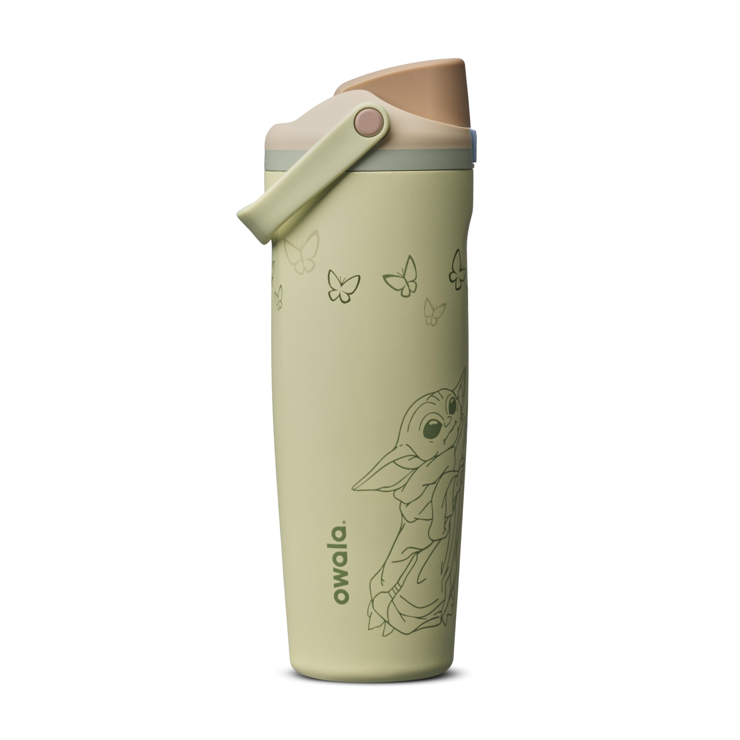 Owala Star Wars FreeSip Sway Stainless Steel Water Bottle 30 oz GroGu