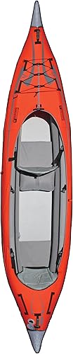 Miniatura 2 de ADVANCED ELEMENTS Kayak inflable convertible Elite AdvancedFrame Rojo