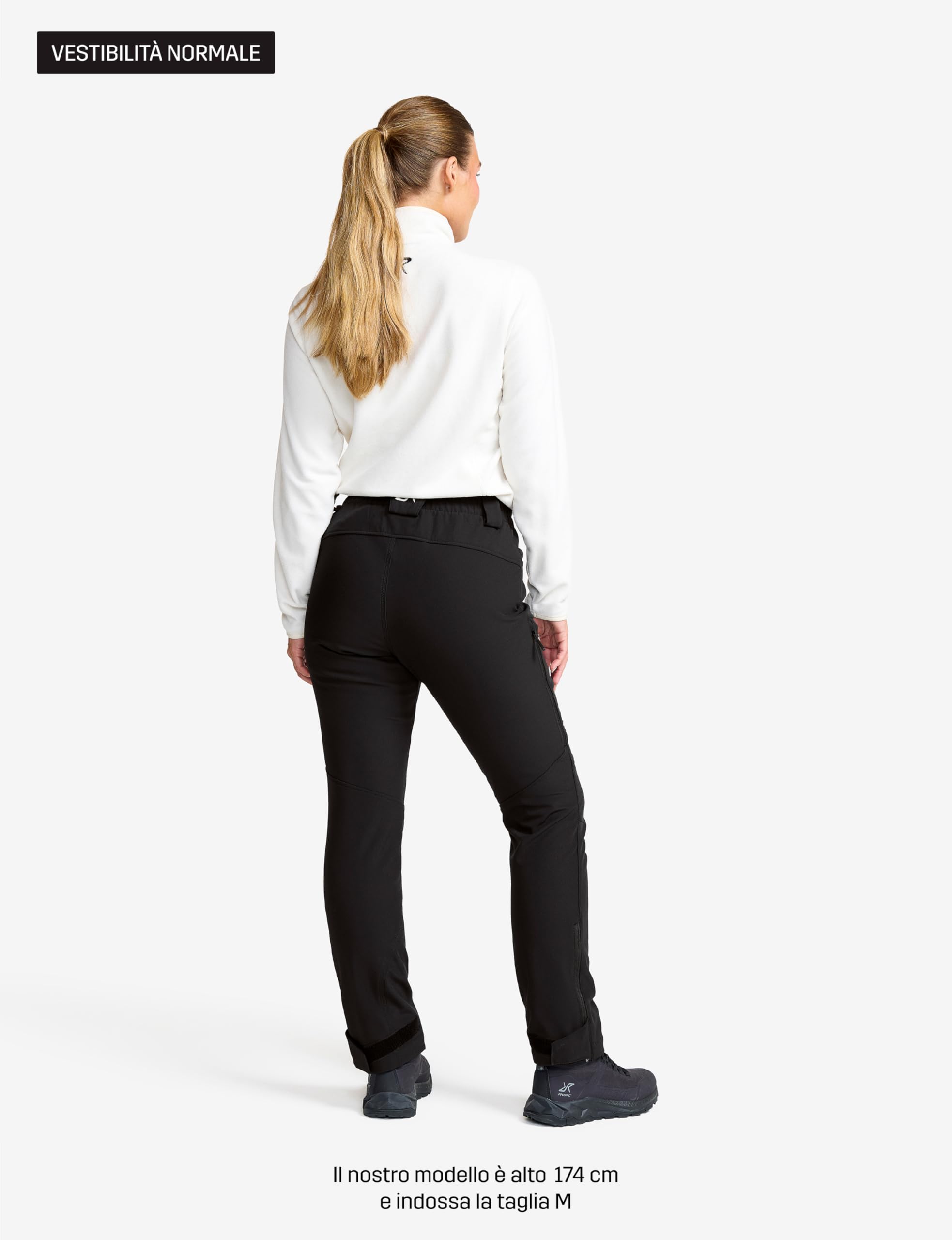 RevolutionRace Hiball Softshell Pants da Donna, Pantaloni da Esterno per Escursionismo