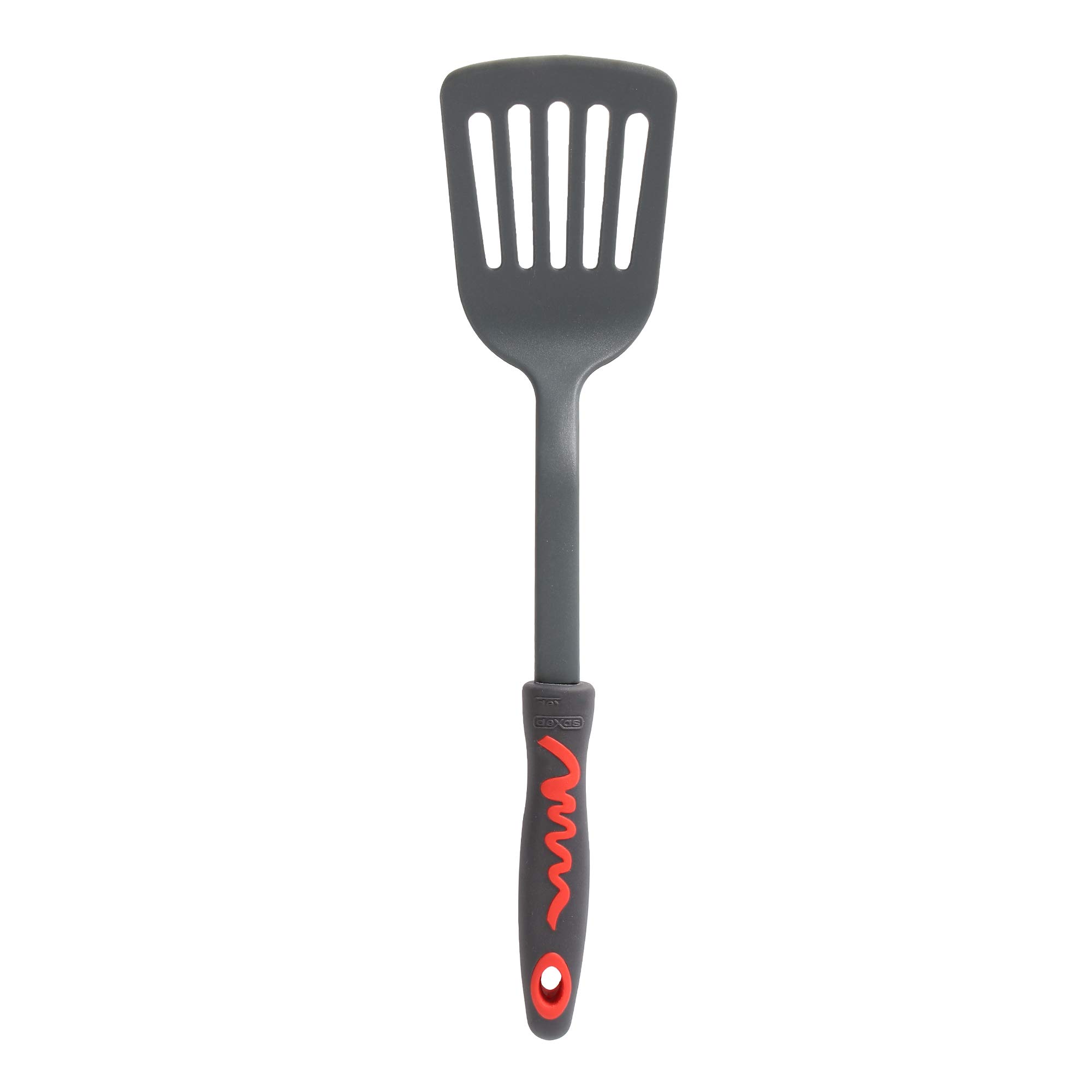 Spatule ajourée nylon gris rouge Dexas Confetti au design unique