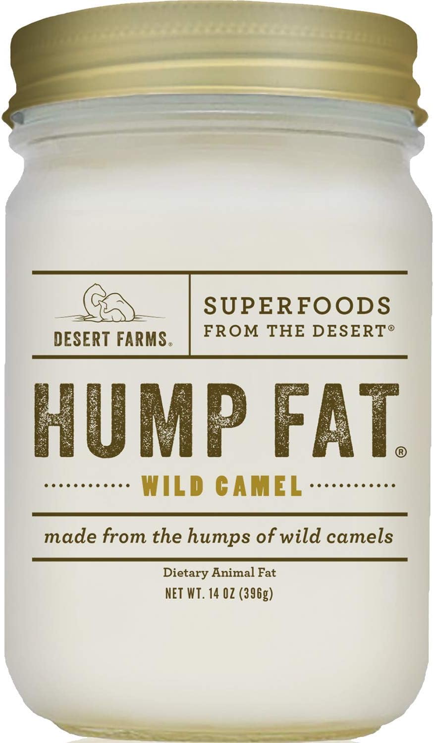 Cooking Oil Replacement Hump Fat - Super Fat Health Cocktail - Natural 31 Fatty Acids with Critical Vitamins and Nutrients - Quickly Melting Use For Fry - Gluten-Free Paleo and Keto [14 Ounce]