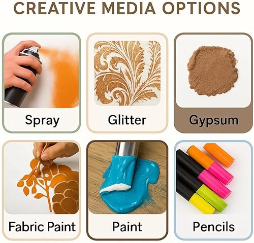 Miniatura 4 de Norse Viking Valknut - Plantilla reutilizable, resistente, flexible, de plástico transparente de 1 a 5.5 x 5.5 pulgadas, material de arte y