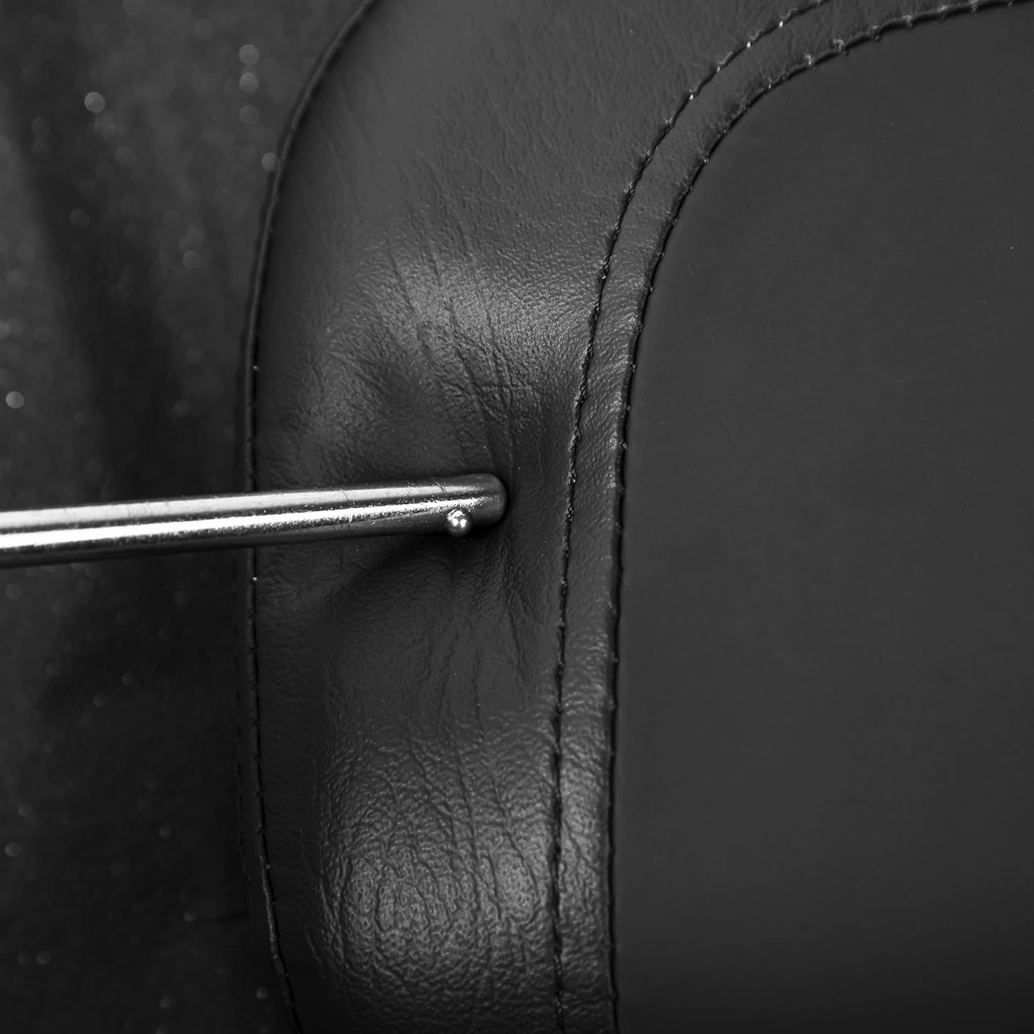 Porte-bagages arrière de moto Sissy Bar pour VN650 Vulcan S 650 S650 2015 2016 2017 2018 2019 2020 2021 2022 2023 2024 Noir Support d'étagère de siège solo