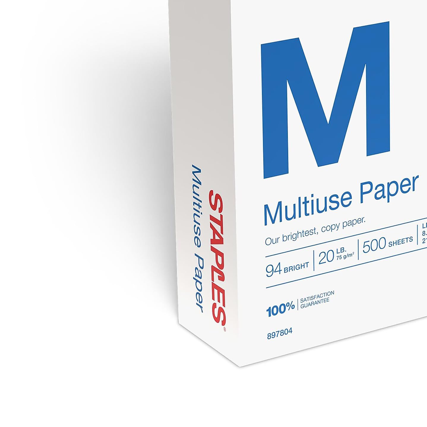 Snapklik.com : Staples Multipurpose Copy Printer Paper, 20 Lb, 8.5 X 11 ...