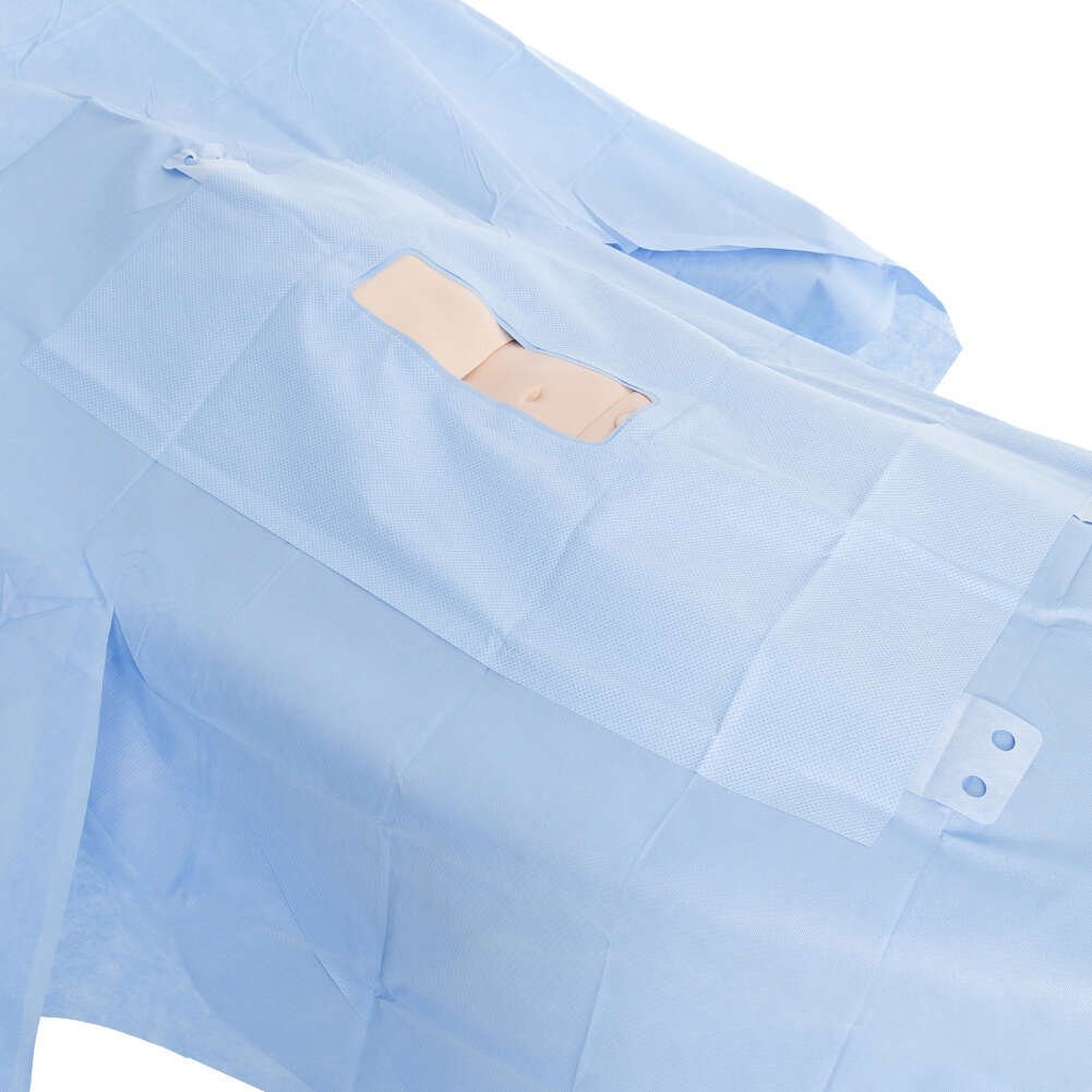 Halyard 89228 Laparotomy Drape, Sterile, 100" Width, 124" Length (Pack of 13)