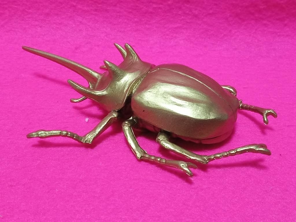 Amazon.co.jp: 昆虫フィギュア ゴホンヅノカブト ゴールドゴホンヅノ