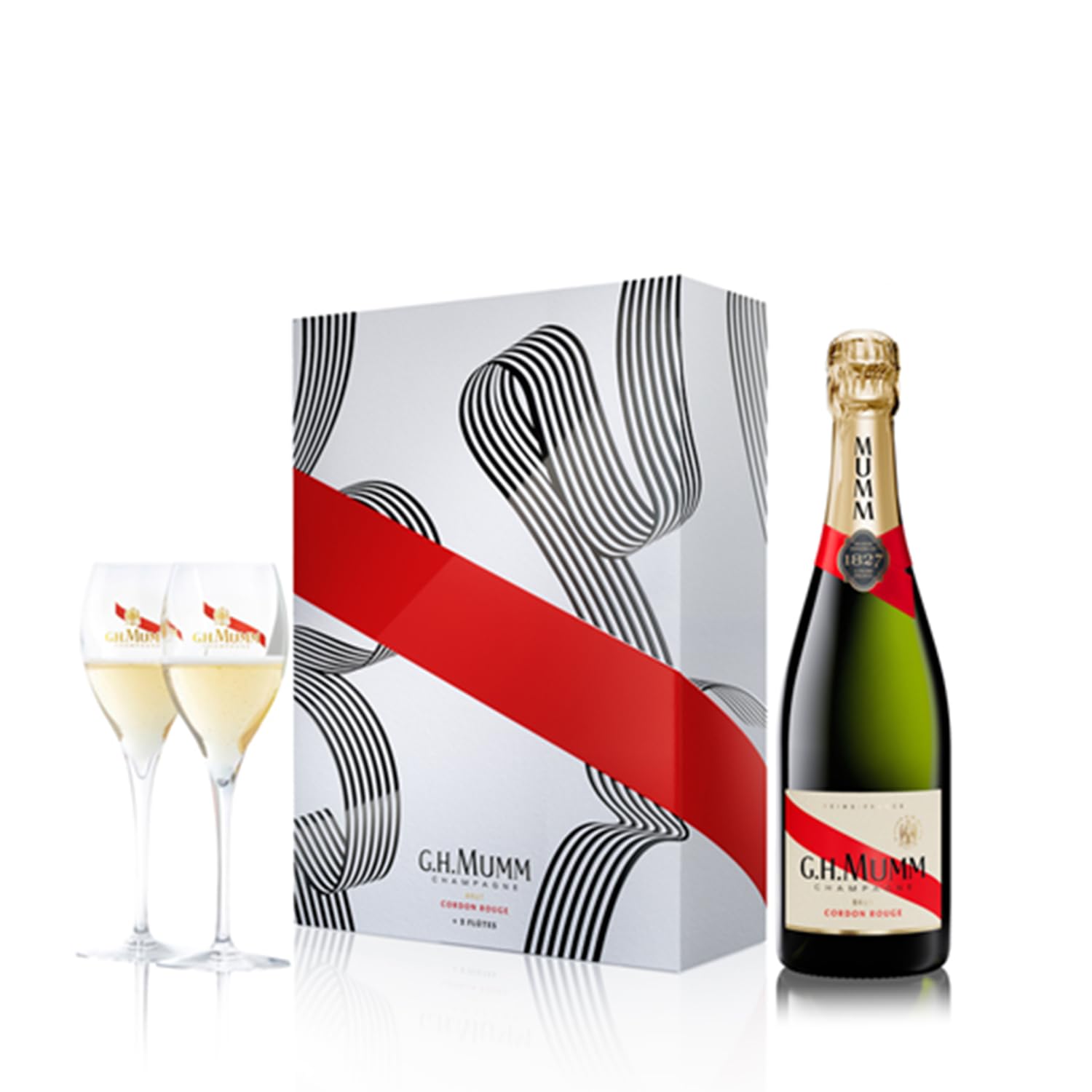 G.H. Mumm Cordon Rouge シャンパン 750ml 3本セット Mumm Cordon Rouge NV Champagne Bottle, 750ml : Amazon.sg: Grocery