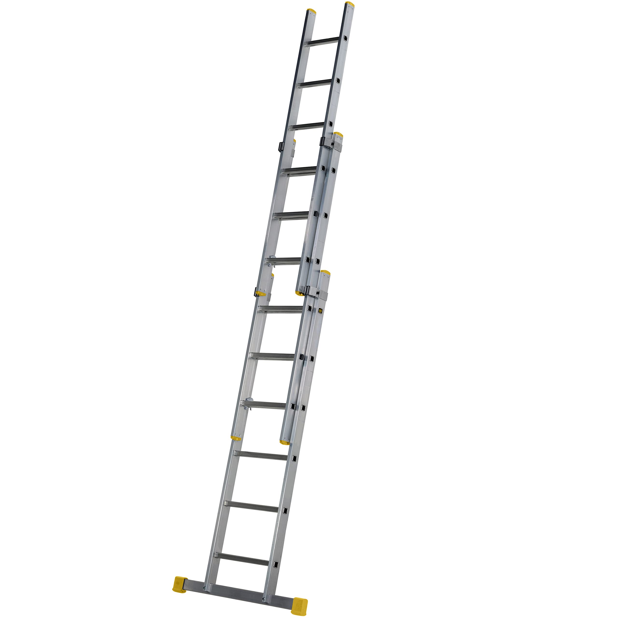 Werner Aluminium Triple Section Extension Ladder Box Section 1.89M