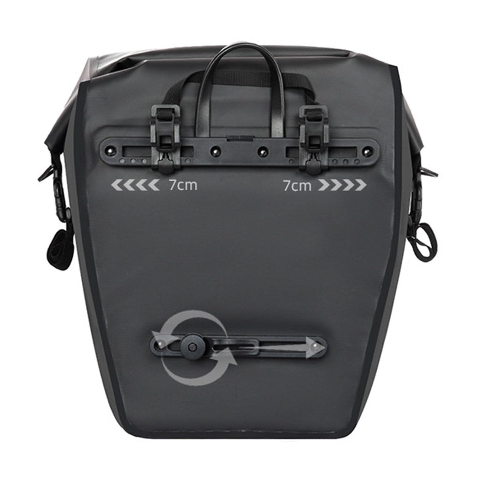 Bolsas de sillín de bicicleta resistentes al agua, bolsas de equipaje para bicicleta, bolsa de maletero para ciclismo, bolsas traseras para viajes, bolsa de estante trasero para equipo al aire libre