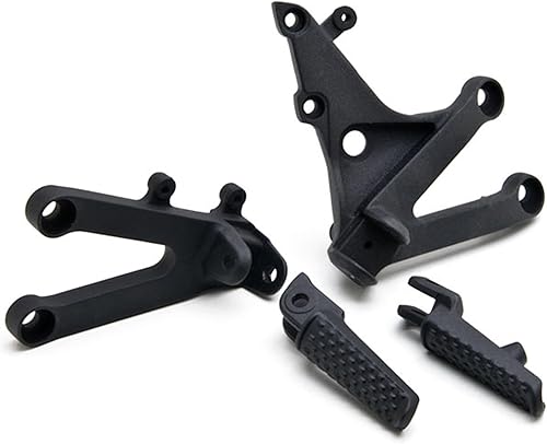 Miniatura 2 de Kit de montaje de reposapiés (delantero) compatible con Honda CBR 600RR 2007-2014, soportes de paso de estancia, montaje de marco, reposapiés,