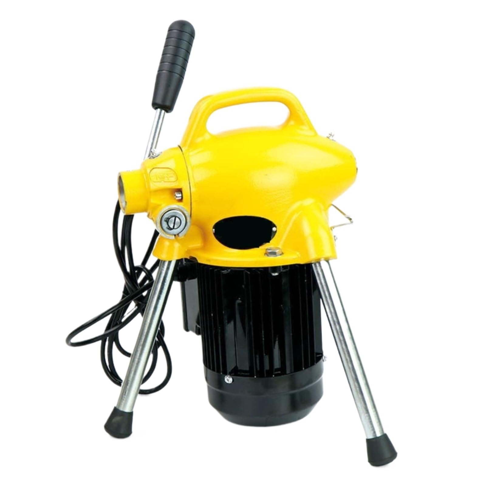 High-Power Dredging Machine Artifact Professional Pipe Sewer Blockage Toilet Cleaning Electric Powerful Clearing Capability(Basic Set)