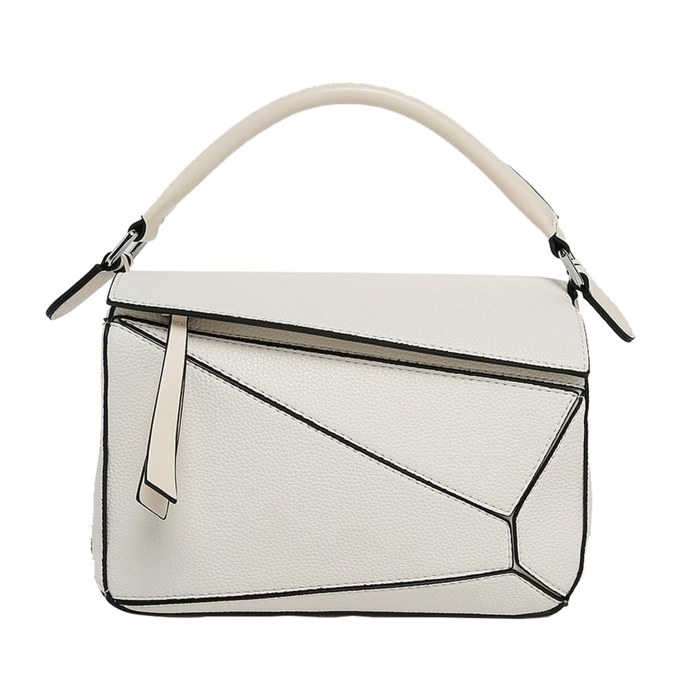 FAOONNMY Women's Shoulder Bags, Geometric Bags, Crossbody Bags, Tote Bags, Versatile, Lightweight, Large-Capacity Bags, Work Bags, Handle Bags