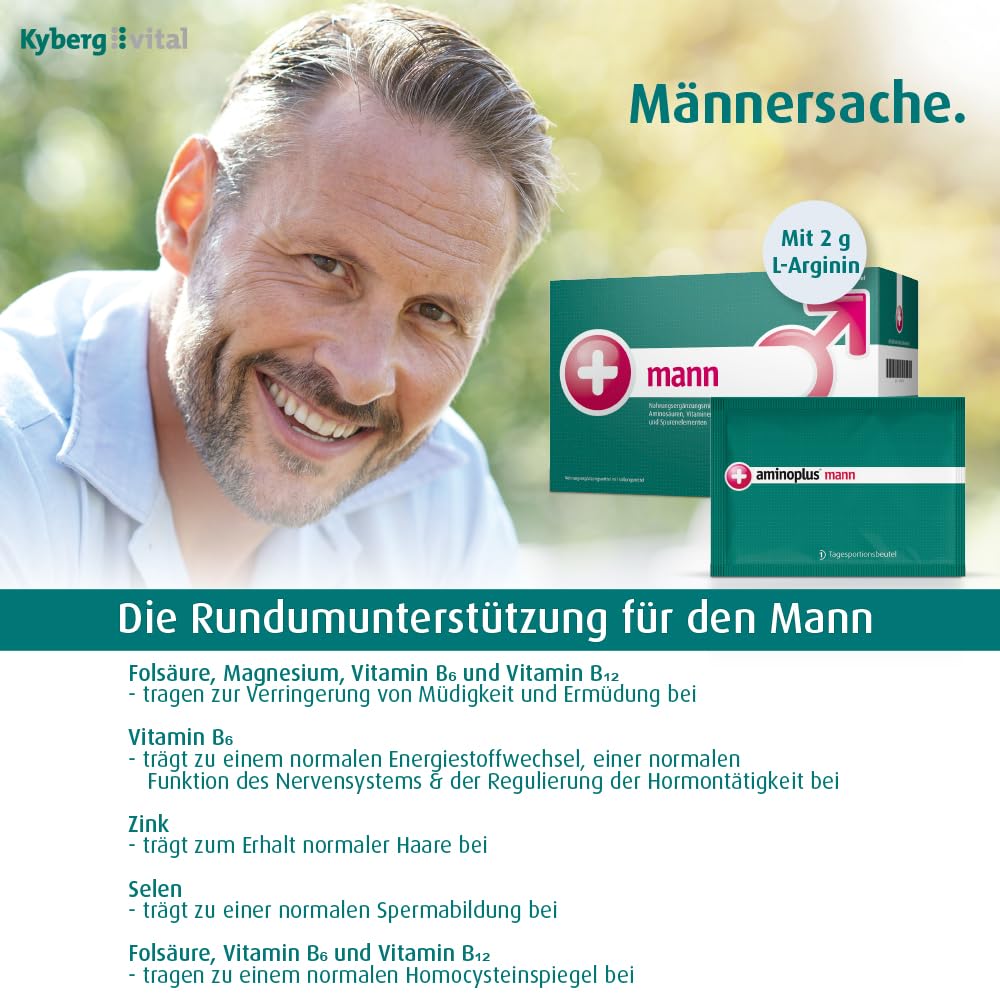 Aminoplus mann Pulver 30 stk