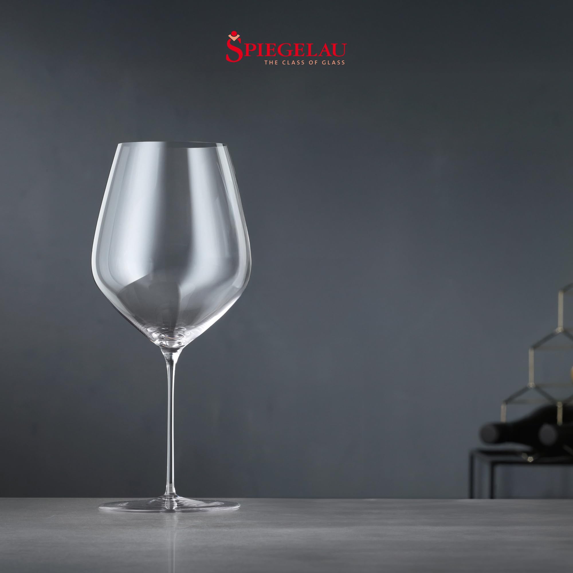 Spiegelau Rotweingläser 734 ml, 4 Stück, Hi-Lite, 1750470, Burgunder Gläser aus Kristallglas, Weingläser Rotwein spülmaschinenfest
