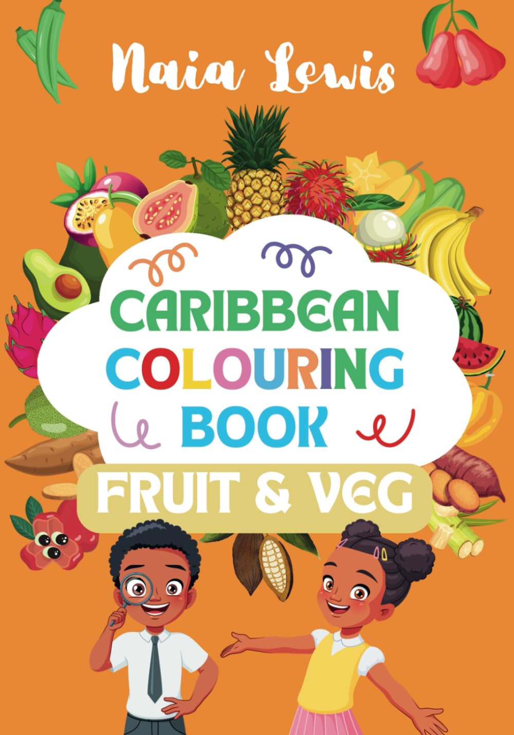 Caribbean Colouring Book: Fruit and Veg