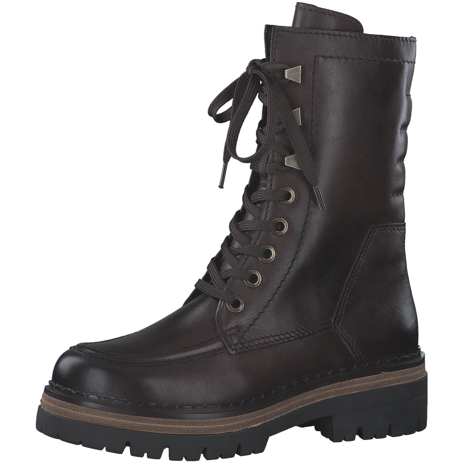 MARCO TOZZI Women's 2-26211-41 Bootie laced, Cafe, 5.5