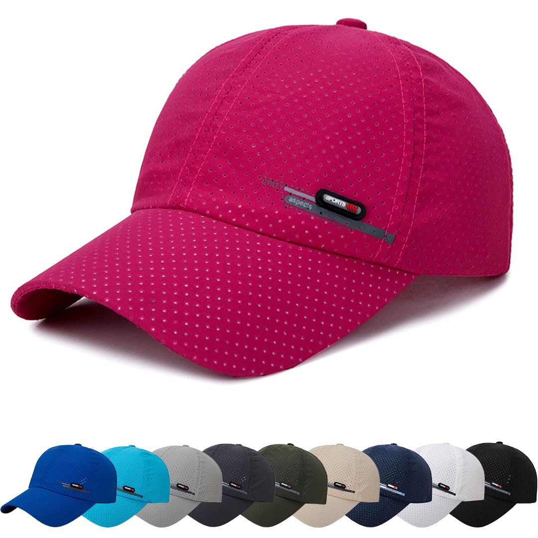 Gorra de BéIsbol de Transpirable para Hombre Gorra el Sol Moda Gorra Running Hombre Mujer Ajustable Sombrero Verano Gorra Beisbol — view 13