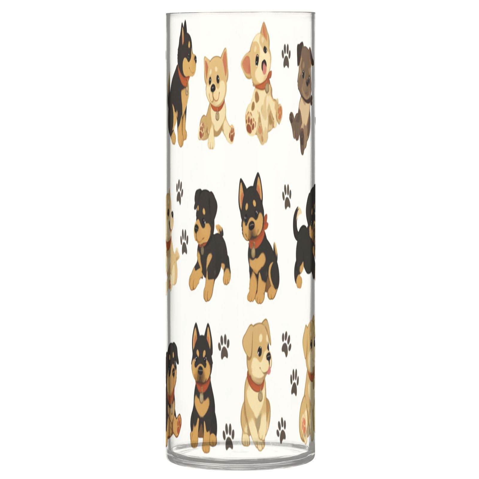 Vase chien mignon décoratif pour centre de table salon et cuisine