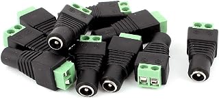 New Lon0167 10Pcs 2.1 x 5.5mm DC Power Famale Jack Socket Connector for CCTV Camera Cable(10 StÃ¼cke 2,1 x 5,5 mm DC Power Famale Jack Buchse fÃ¼r CCTV-Kamerakabel