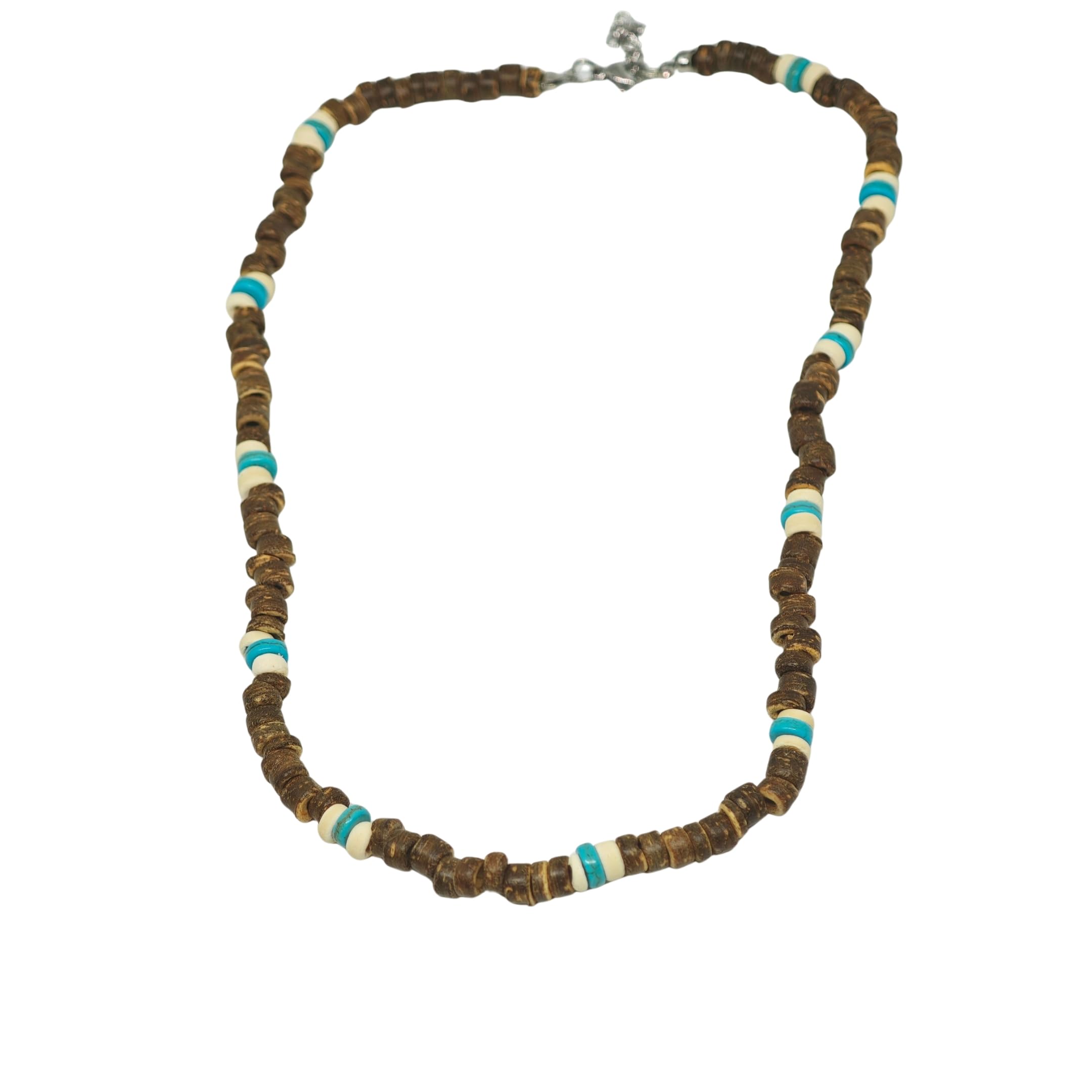 COASTAL SOUL - 8 mm Beaded Necklace for Men and Boys (18 inches with adjustable cable chain)-image-23