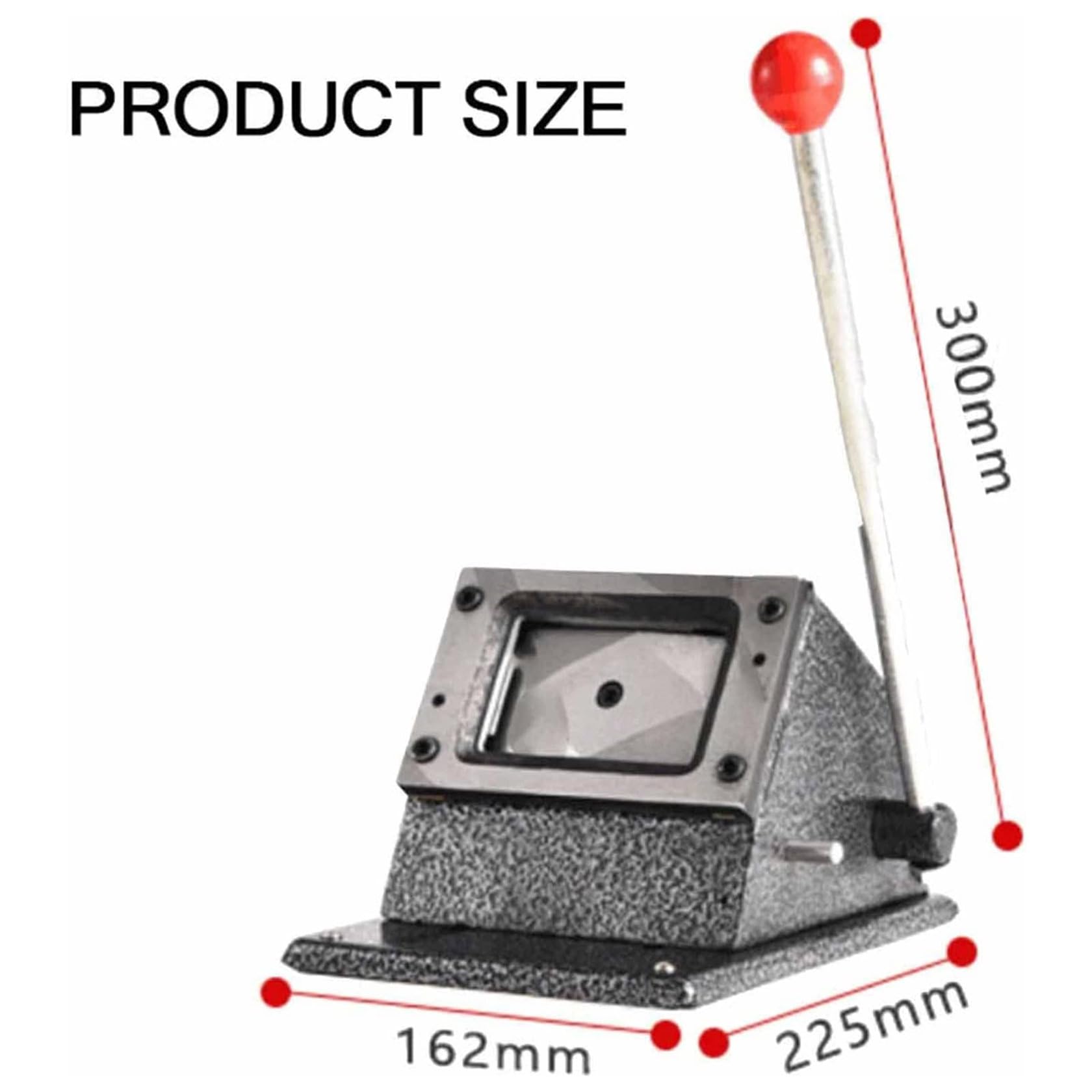 Punzonadora De Tarjetas, Punzonadora Cortadora De Tarjetas De Pvc, Cortador De Esquinas Cuadradas De Servicio Pesado De 54x86 Mm PunzóN De Esquina Redonda Manual PunzóN Resistente
