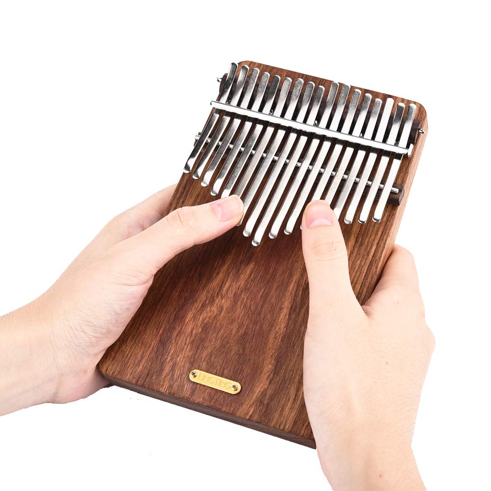 Kalimba 17 chiavi professionali LT-K17P (Sea Whisperer) - Pianoforte a pollici in legno di mare, regalo per bambini/adulti principianti con custodia