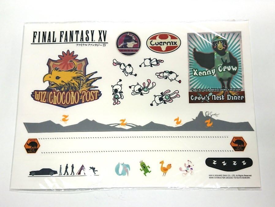 Amazon | スクエニカフェ限定 FF15 デコレーションステッカー