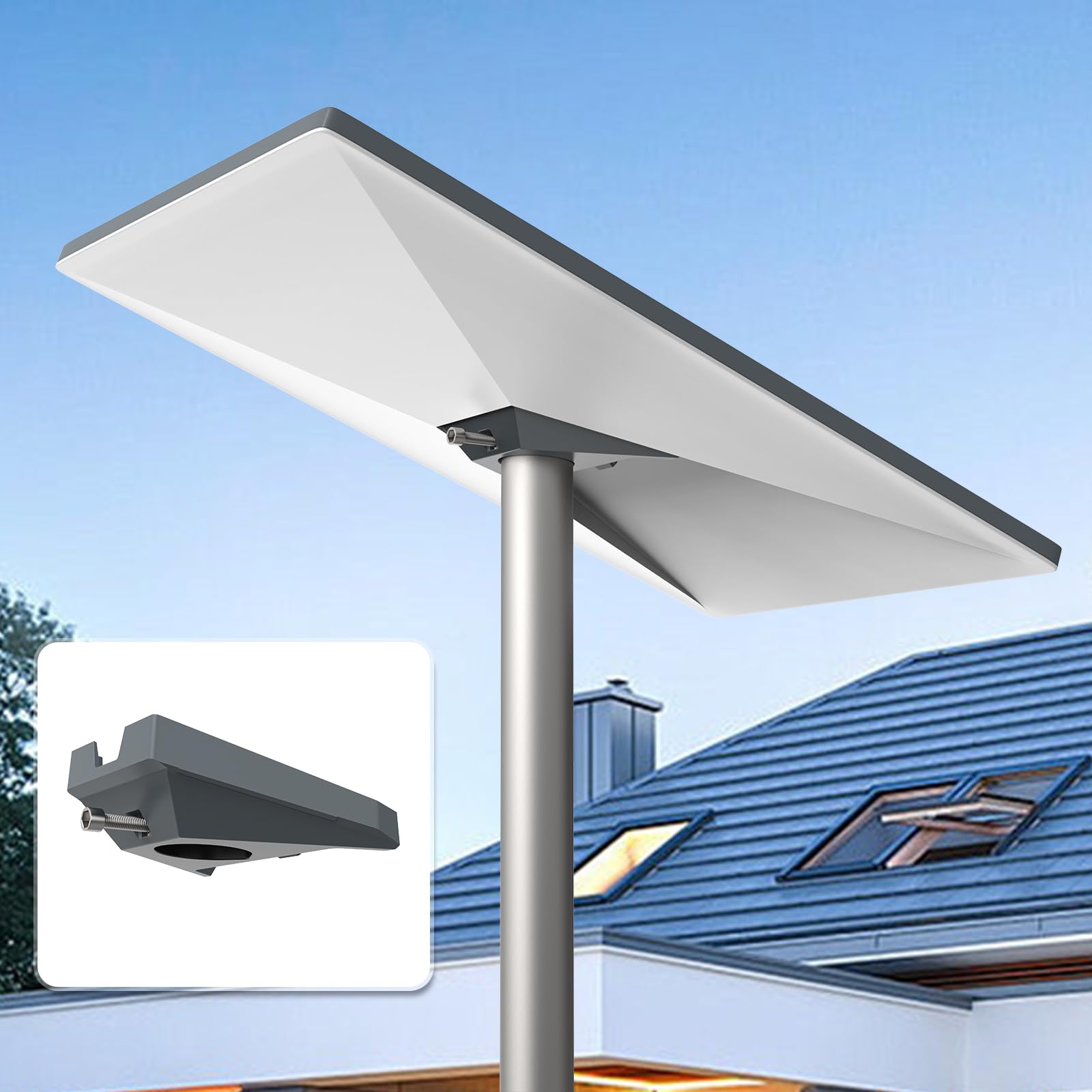 Starlink Gen 3 Pipe Adapter, Starlink Mount Pole Mount Adapter, Starlink Mounting Kit Compatible with Gen3 V3 Starlink Standard Dish