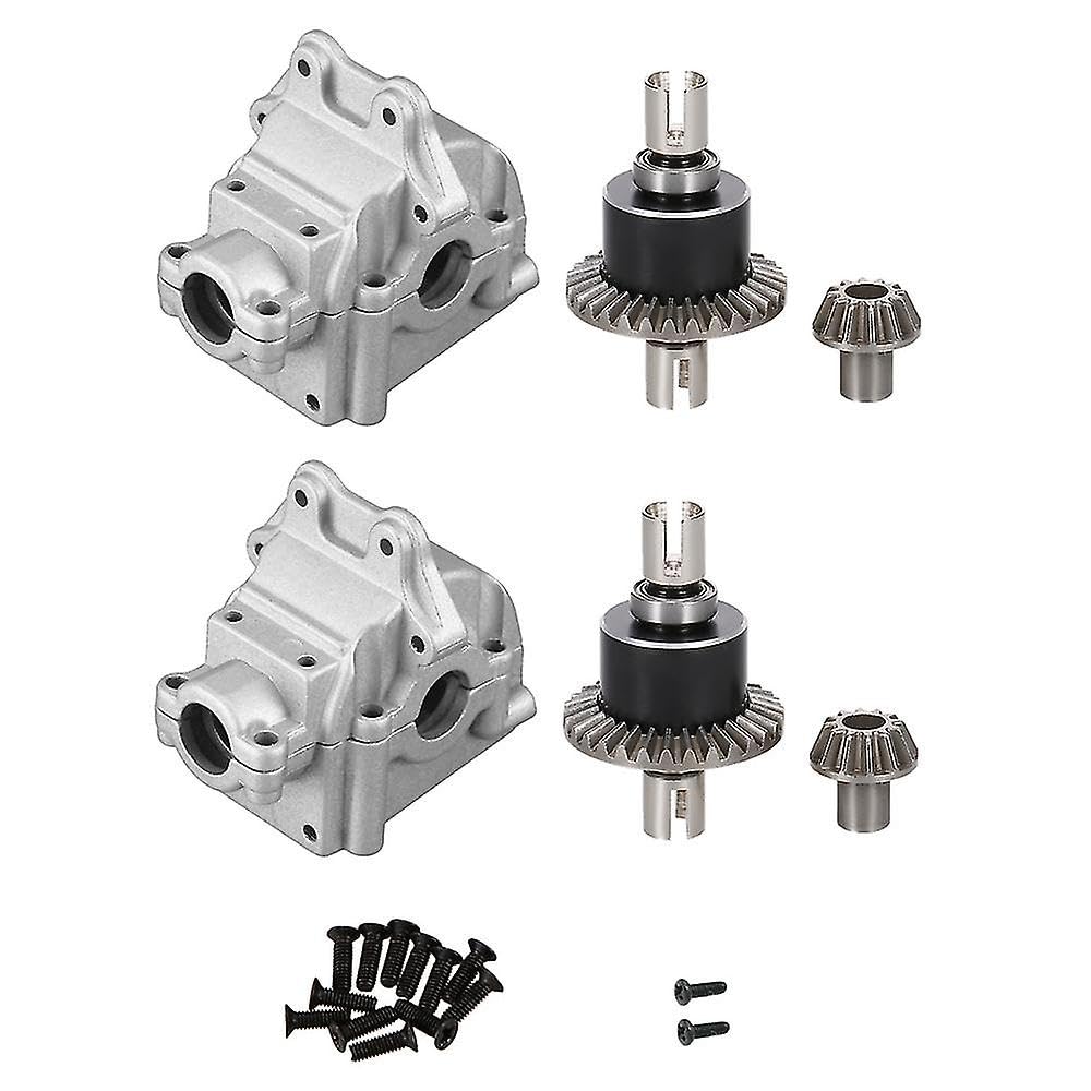2 Pack Metal Differential and Gear Box for 144001 RC Car, and Easy to Install
