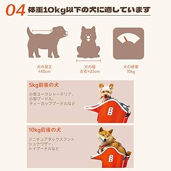 Brook& Breeze 犬用自転車バスケット ベージュ Brook& Breeze 犬用自転車バスケット ベージュ