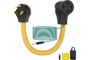 Rental Friendly Plug and Play Dryer Adapter 4 to 3 Prong Dryer Cord
