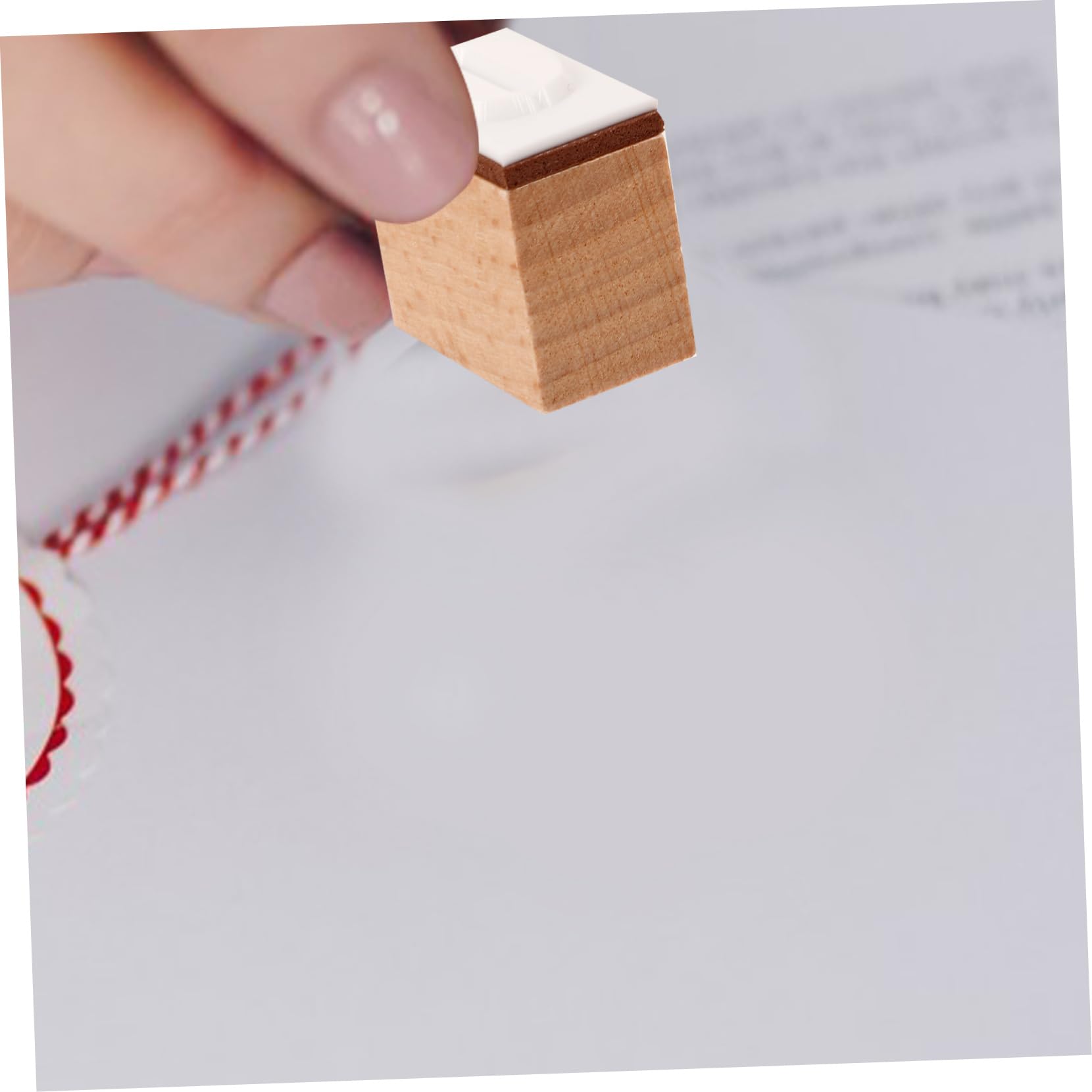 VILLCASE 5 Sätze Hölzernes Siegel Retro-holzstempel Bastelstempel Handgefertigte Holzstempel Stempel Für Das Handwerk Diy-stempel Aus Holz Handwerk Stempel Scrapbook-versorgung Diy Zubehör