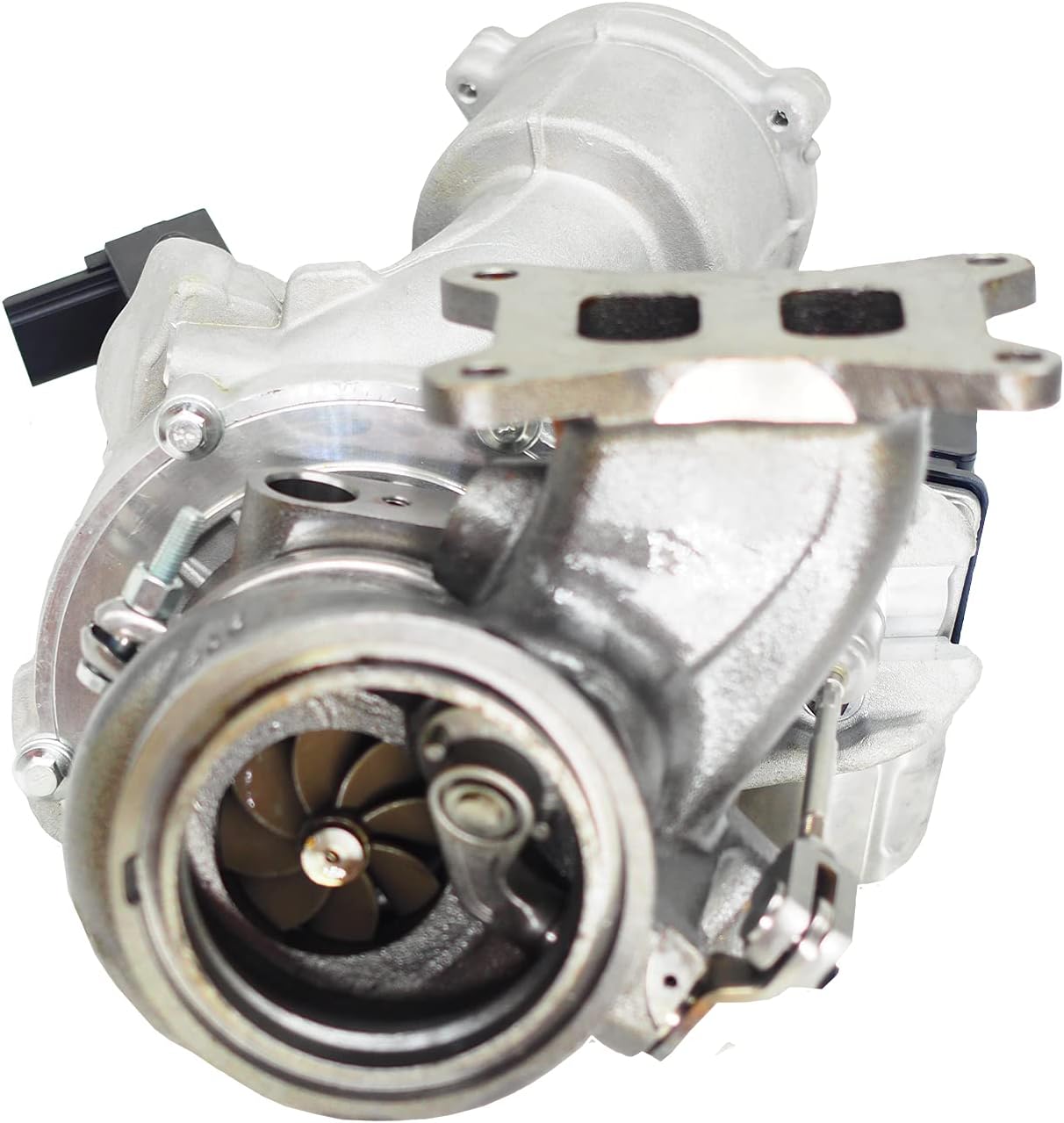 IS38 Turbo Charger 06K145722G 06K145701S Compatible With 2015-2018 Audi S3 for 2015-2018 Volkswagen Golf for 2019 Volkswagen Arteon Replaces 06K145874N 06K145722T 06K145722H Turbocharger