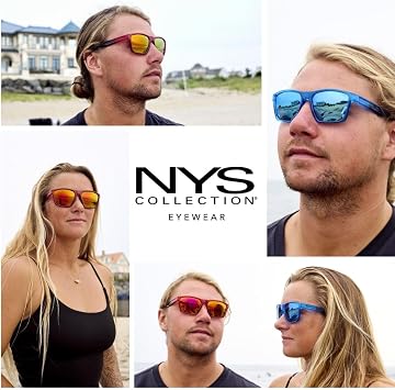 Polarized Sunglasses for Men Women UV400 Protection, Lightweight Trendy Sport Frame