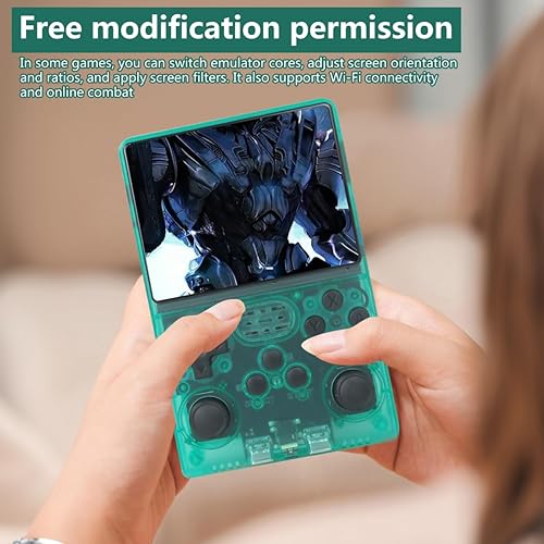 Miniatura 3 de R40S Retro Game Console - 3.5 Inch IPS Screen, 256G Extra Large Memory, Portable Pocket Video Player, for Linux System, Travel Essentials, Perfect