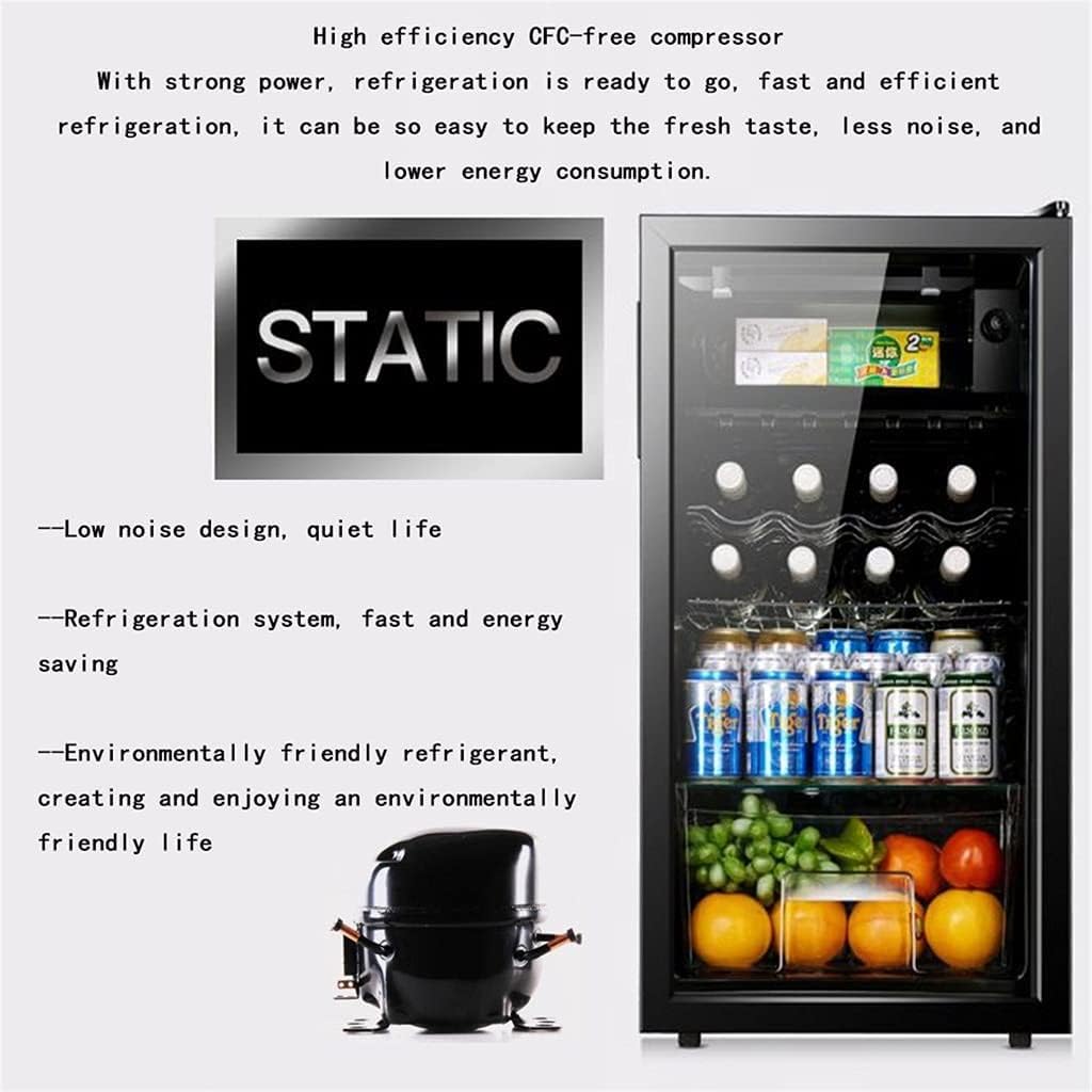 28 Screens Built-in Stainless SteelWine Cabinet, Dual Zone Compressor Large Capacity Independent Wine Cellar, LED Display