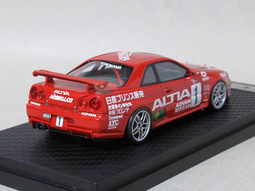 Amazon.co.jp: 1/43 Nissan Altia GT-R #1 1999 Super Durable
