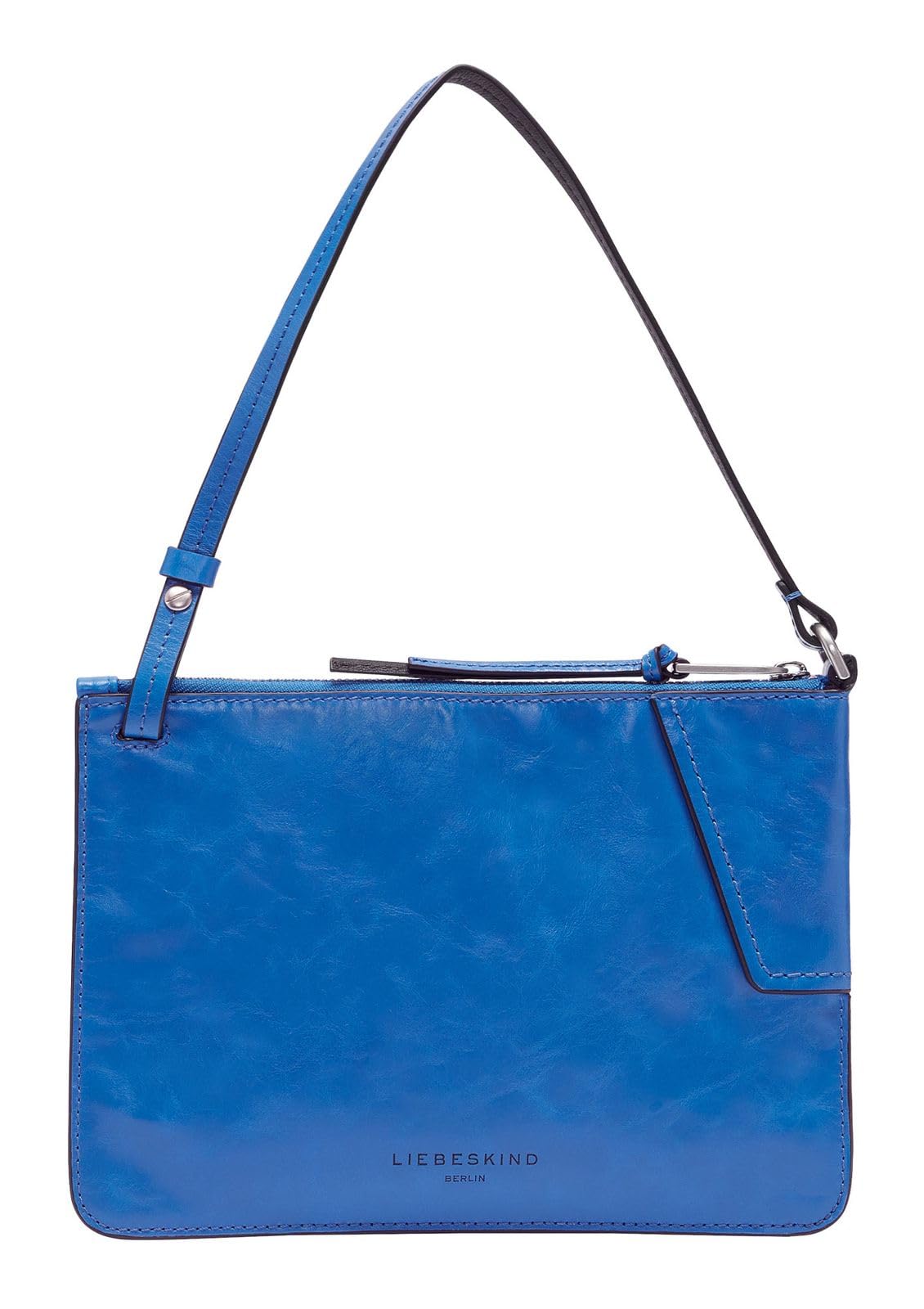 LIEBESKIND BERLIN utility bag Mila Crinkled Pouch Pool blue