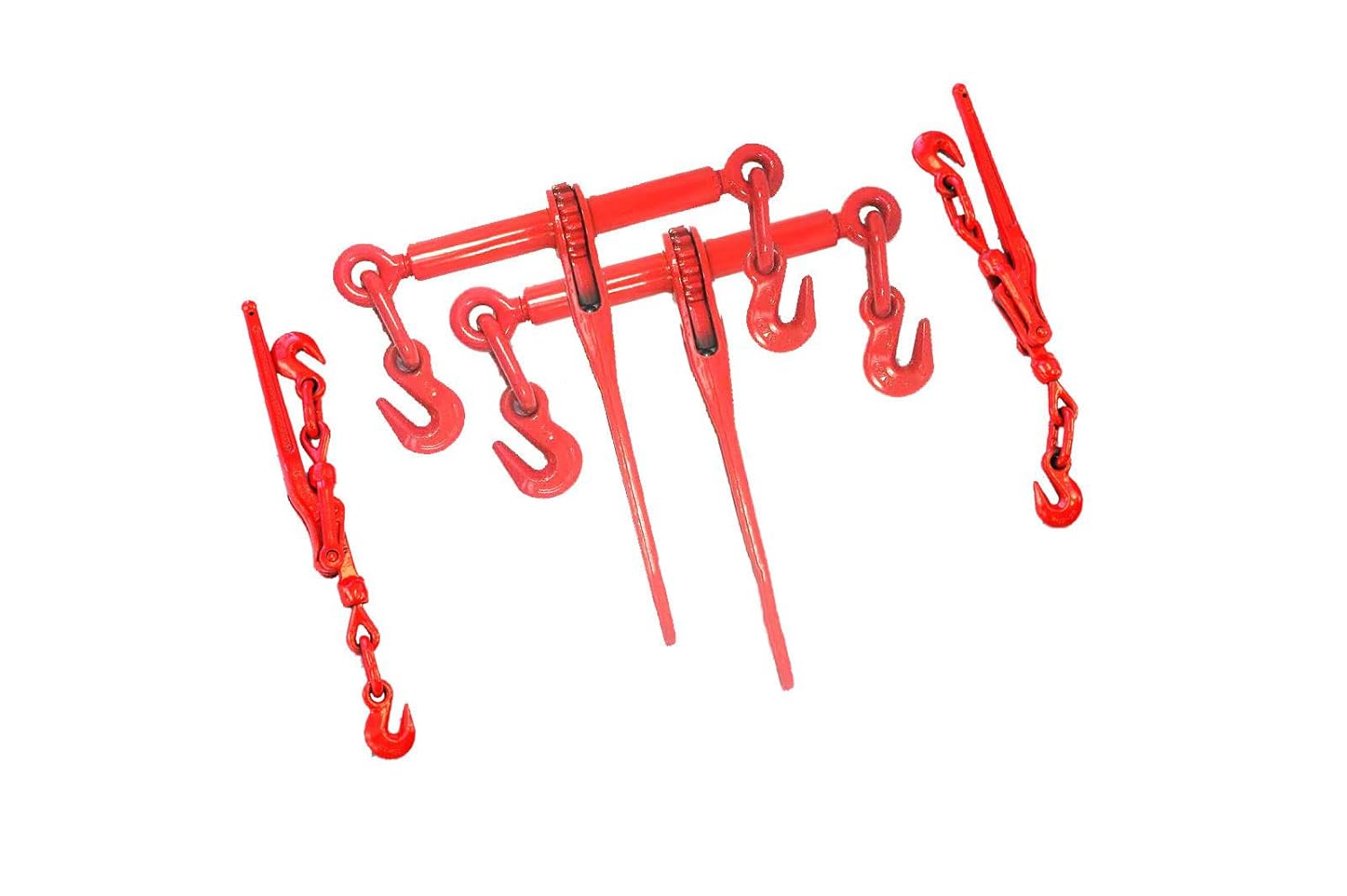 3/8" Transport Package (2) Ratchet Binders (2) Lever Binders Towing Wrecker