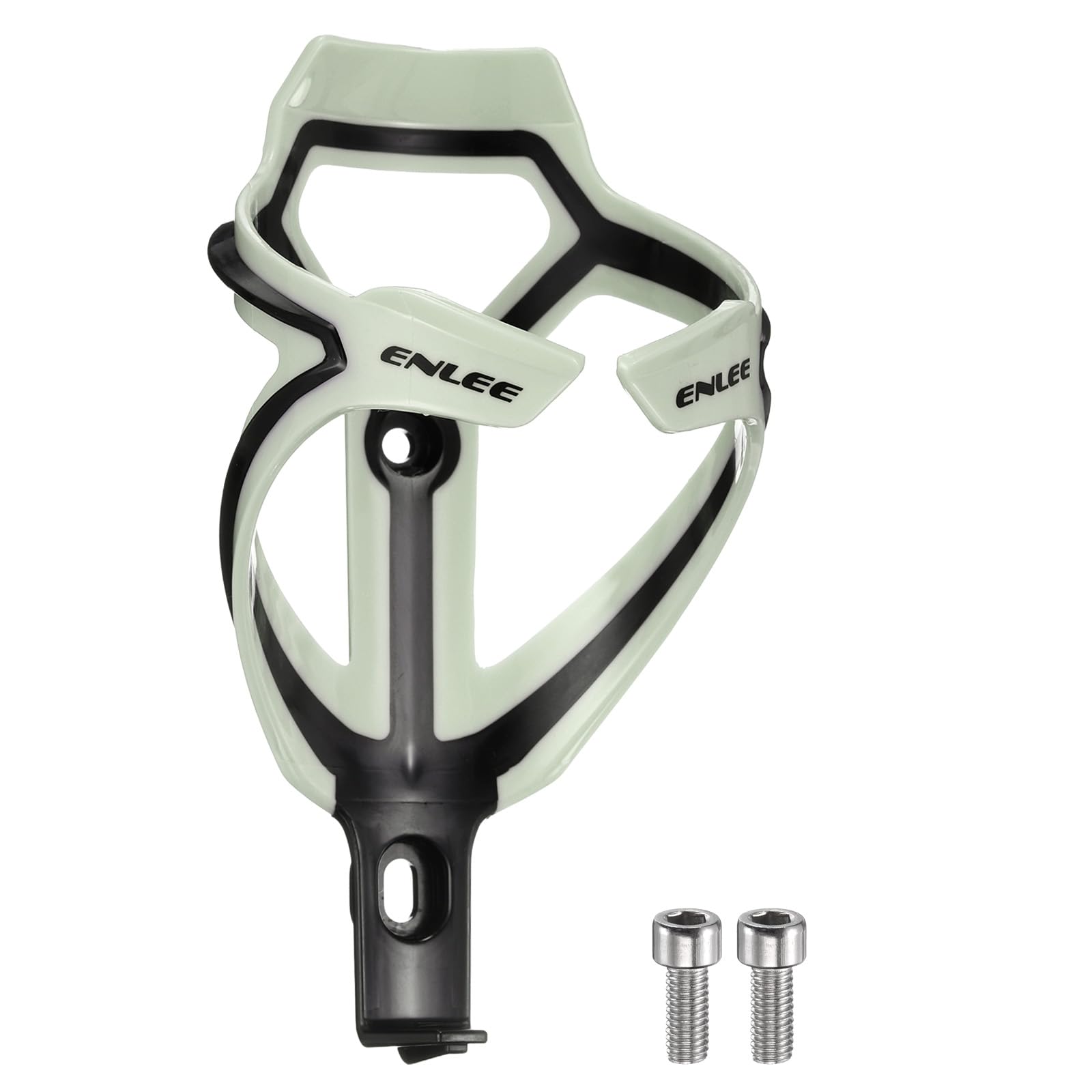 sourcing map Bicycle Water Bottle Holder Lightweight Bike Bottle Cages Cycling Cup Holder for MTB Road Gravel, Light Grey