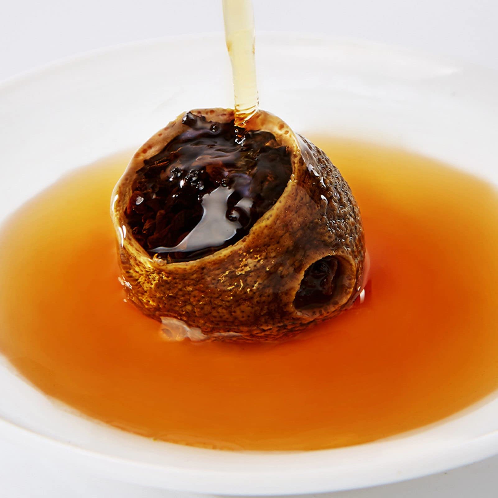 Herbata Puer ze skórką pomarańczy, 65g Herbata Puer ze skórką pomarańczy Chińska herbata Yunnan Pu Erh do codziennego użytku w akademiku biura herbaciarni