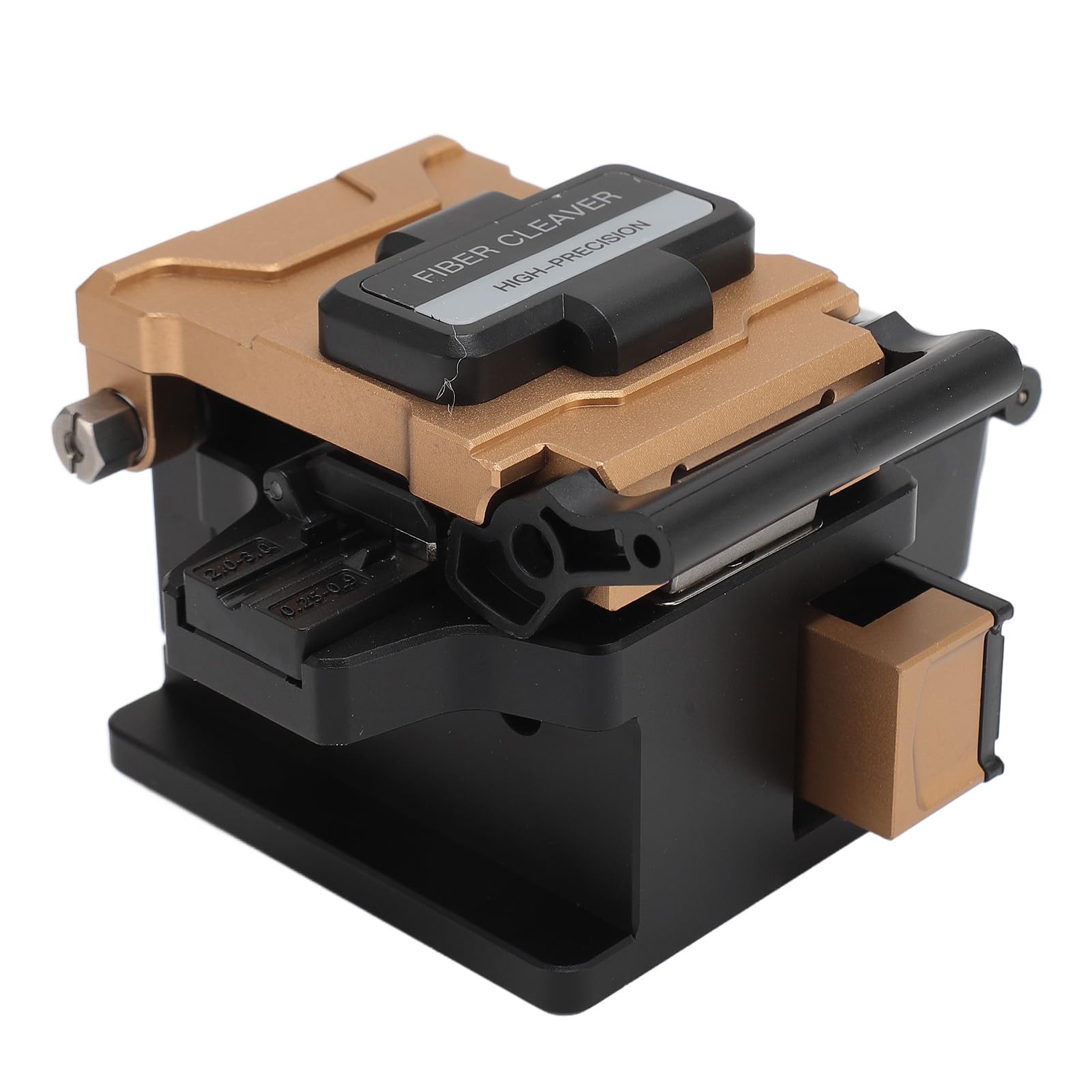 Hidyliu Herramienta Automática Fiber Cleaver Cortador de Fibra óptica Duradero y Versátil para Varios Tamaños de Fibra 250 μm 900 μm 3,0 Mm