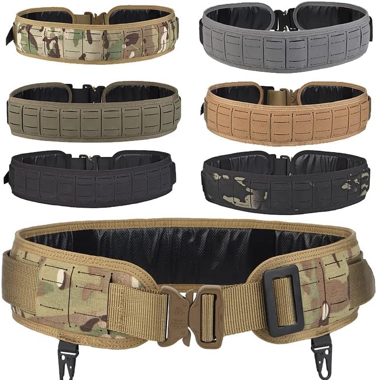 YABOO Tactical Camouflage Molle Belt Airsoft Shooting Hunting Outdoor Sports Gear Equipment