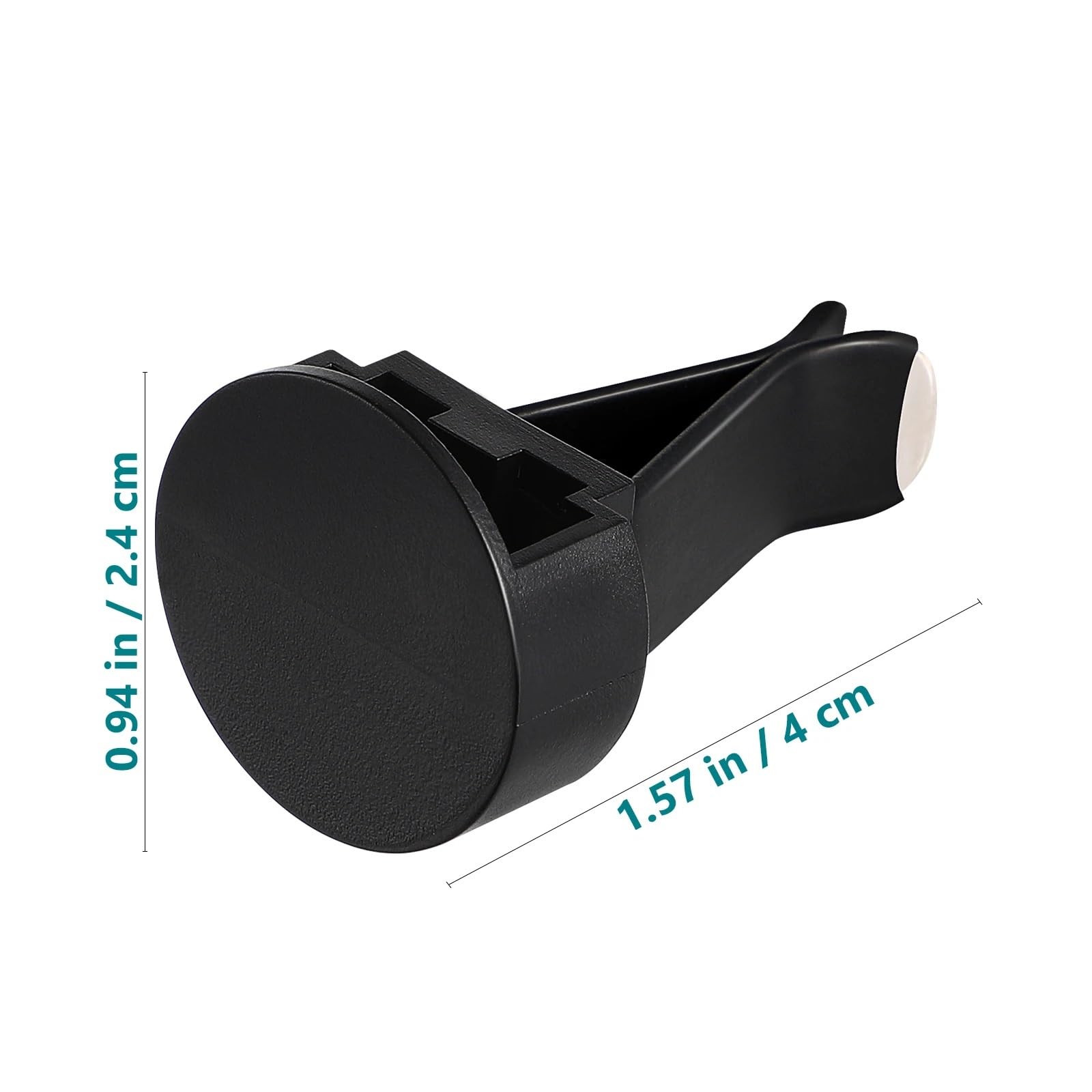 Lüftungs-Clips, Auto-Clip, Lufterfrischer, DIY, Automobil-Aromatherapie-Zubehör für Auto, Büro, Zuhause, Schwarz, 100 Stück