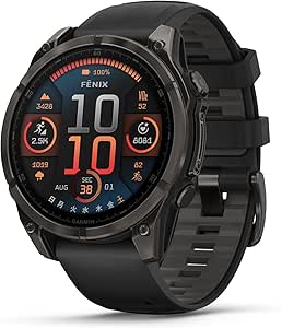 ガーミン(GARMIN) フラッグシップモデル fenix 8 SAPPHIRE AMOLED 51mm/47mm/43mm GPS スマートウォッチ【日本正規品】