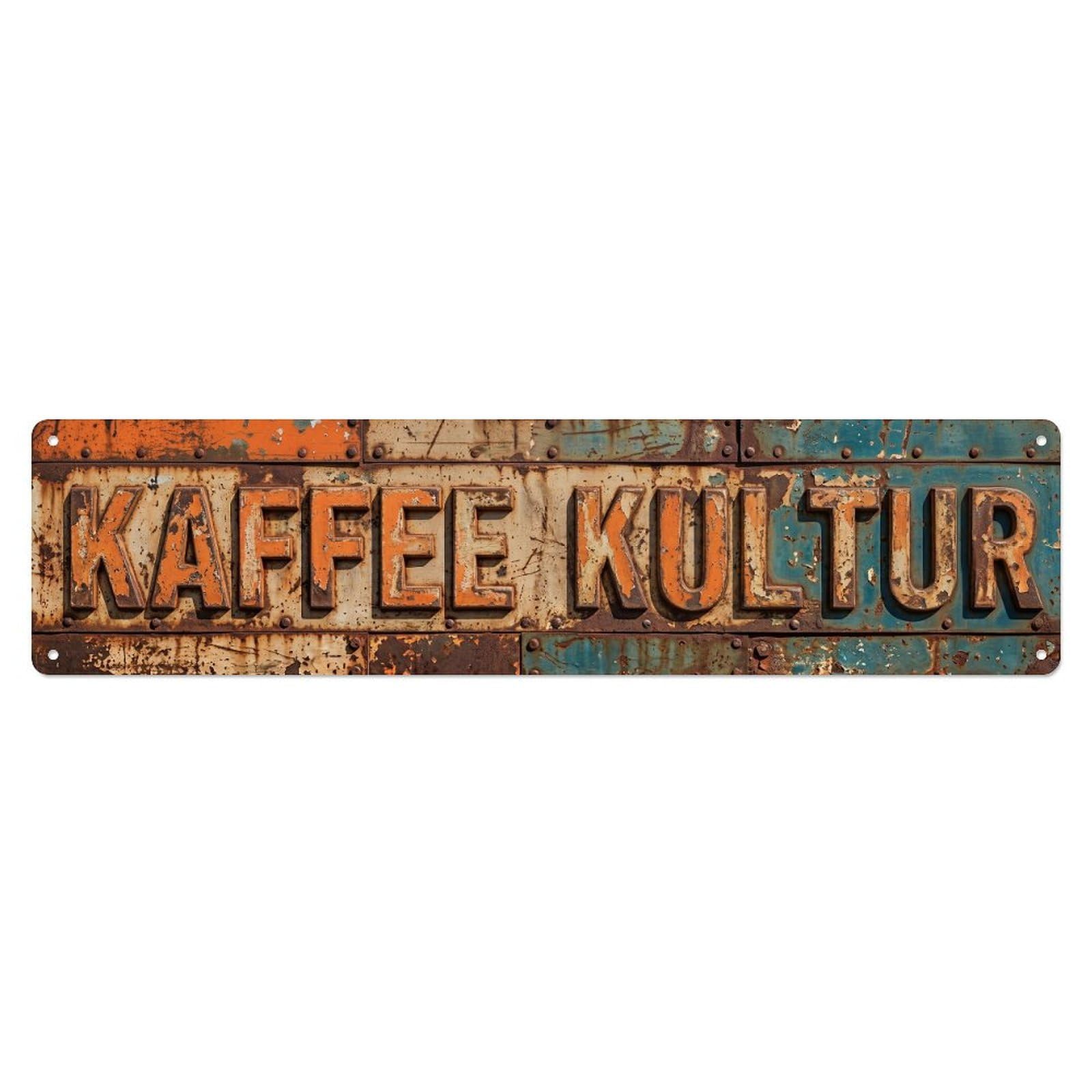 Coffee Culture Wall Metal Tin Sign