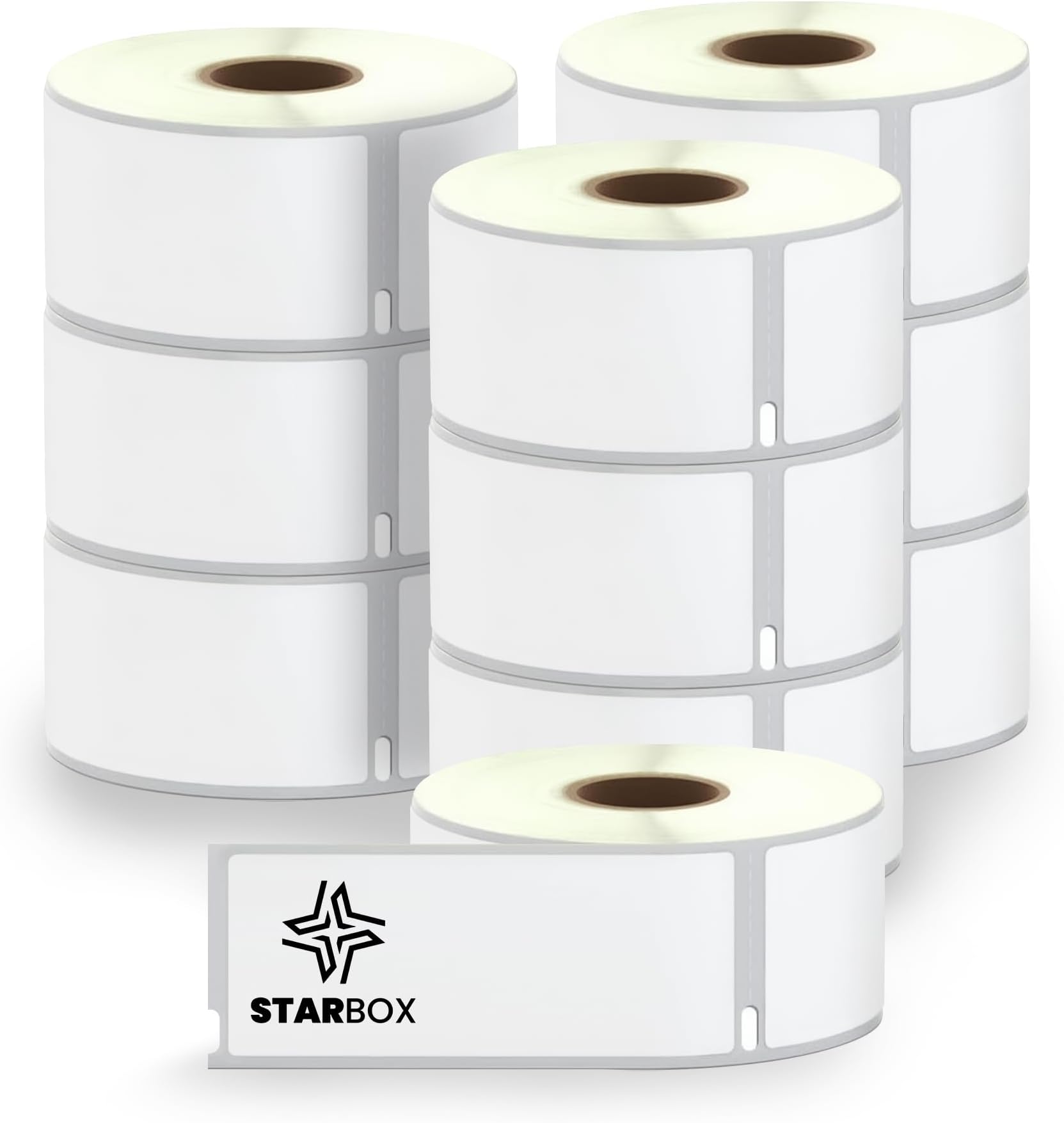 2x étiquette compatible avec Dymo 99012 36 mm x 89 mm 260 étiquettes