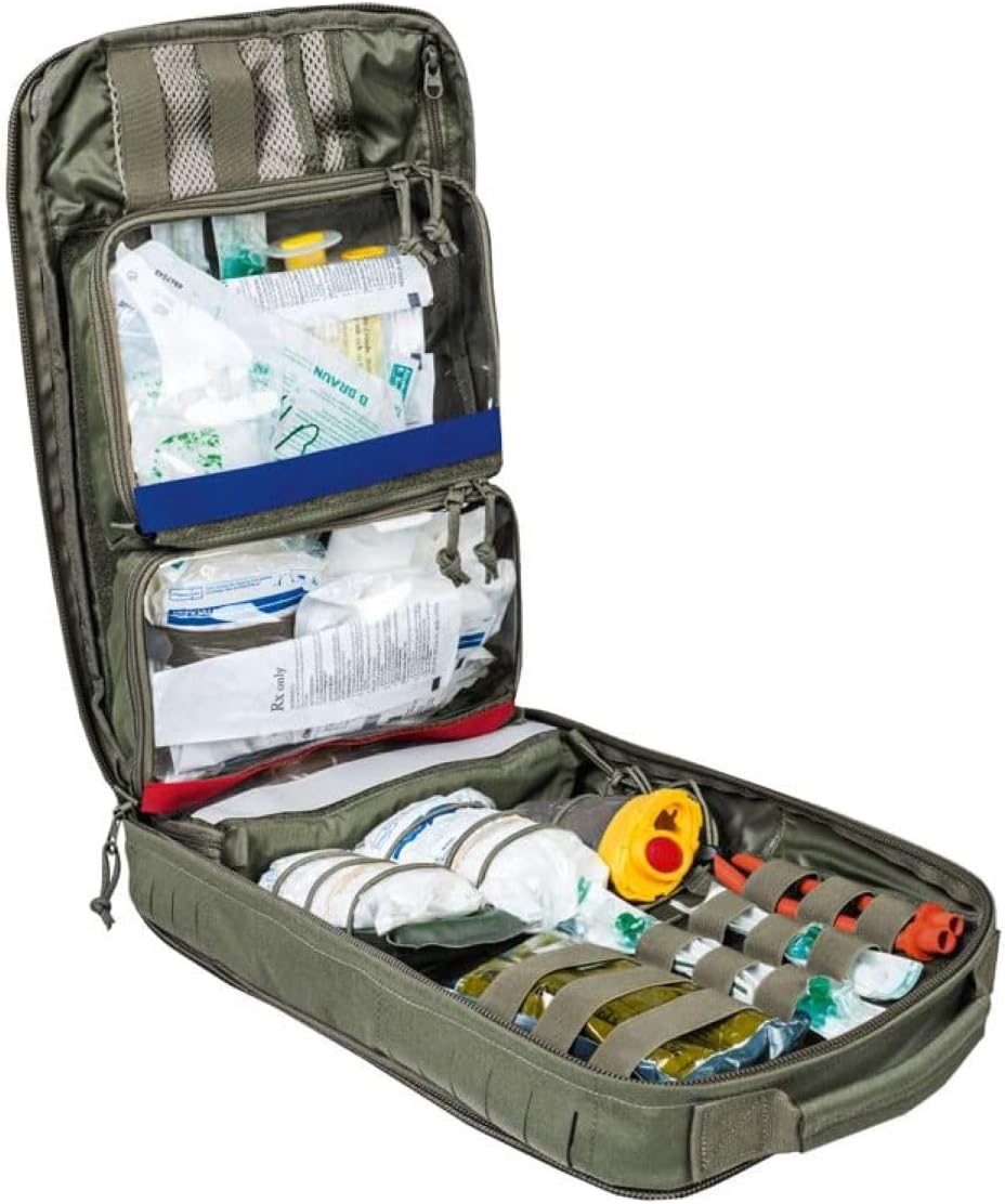 Tasmanian Tiger First Responder Move On Mk II, Tactical Medic Bag, Removable Pack, MOLLE System, YKK Zippers, 40L, Olive