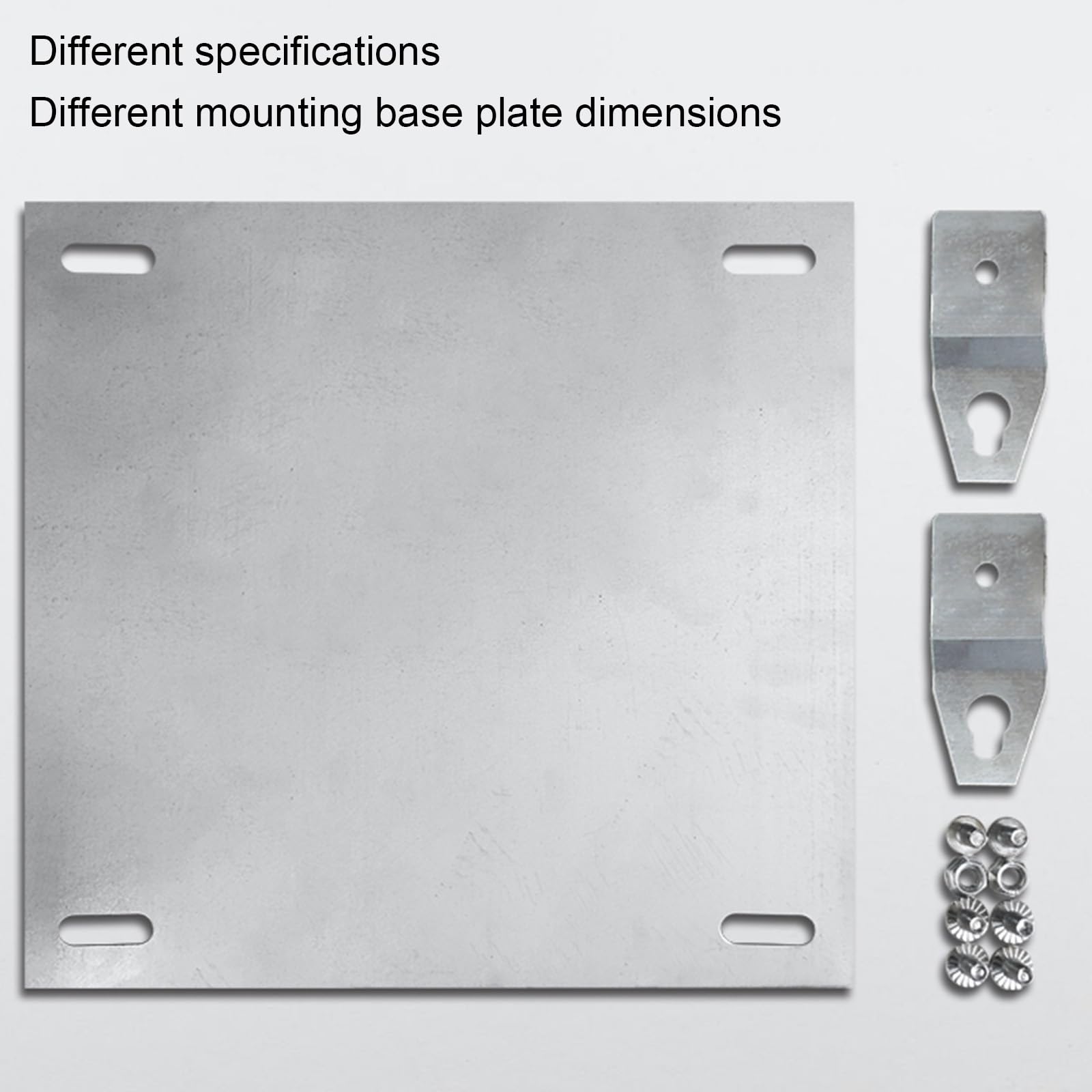 Scatola Elettrica In Acciaio Laminato A Freddo, Scatola Di Derivazione Elettrica Bloccabile, Impermeabile, con Piastra Di Montaggio, Facile Da Usare(60x50x20cm/23.6x19.7x7.9in)
