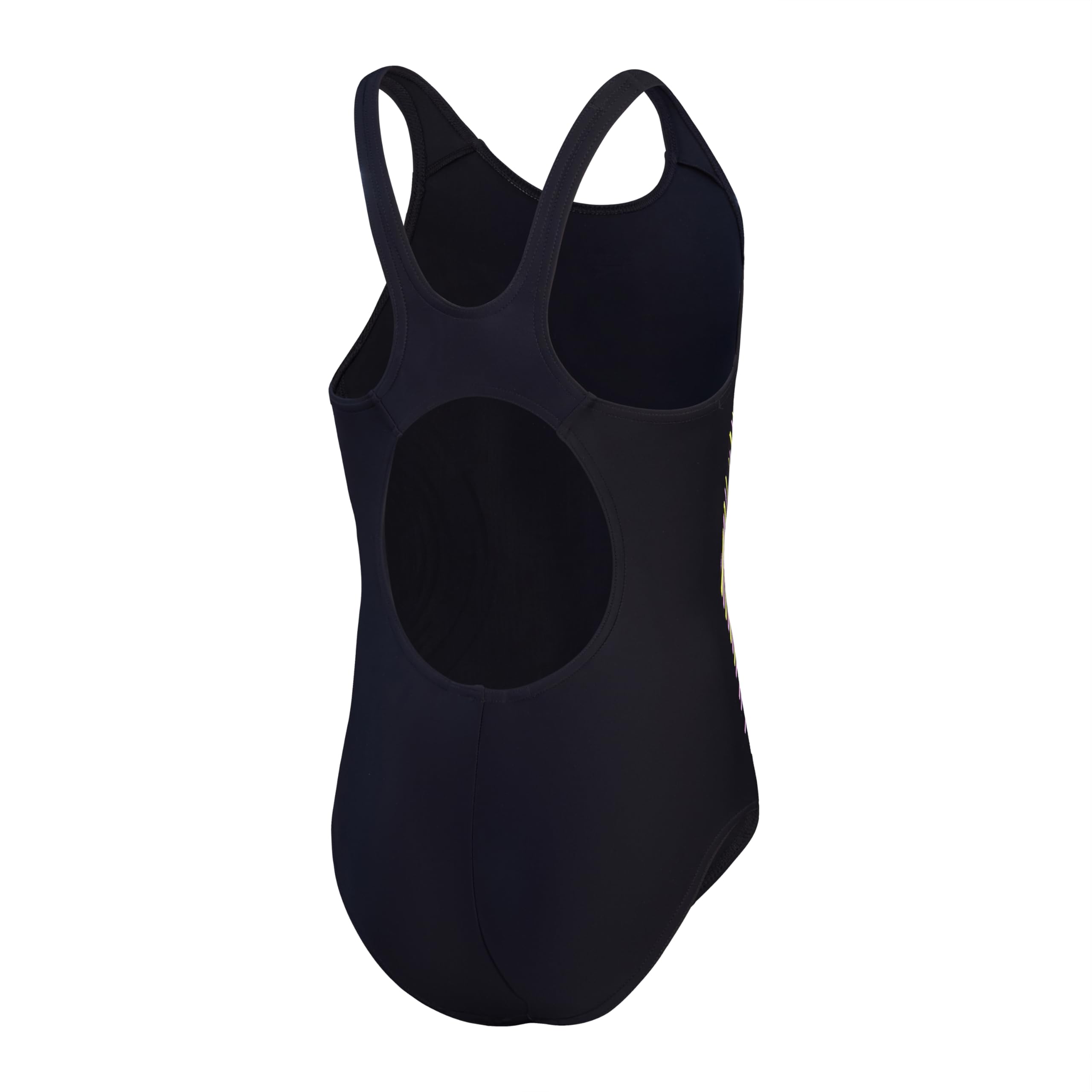 Speedo Maillot de bain Placmement Muscleback pour fille Noir/violet